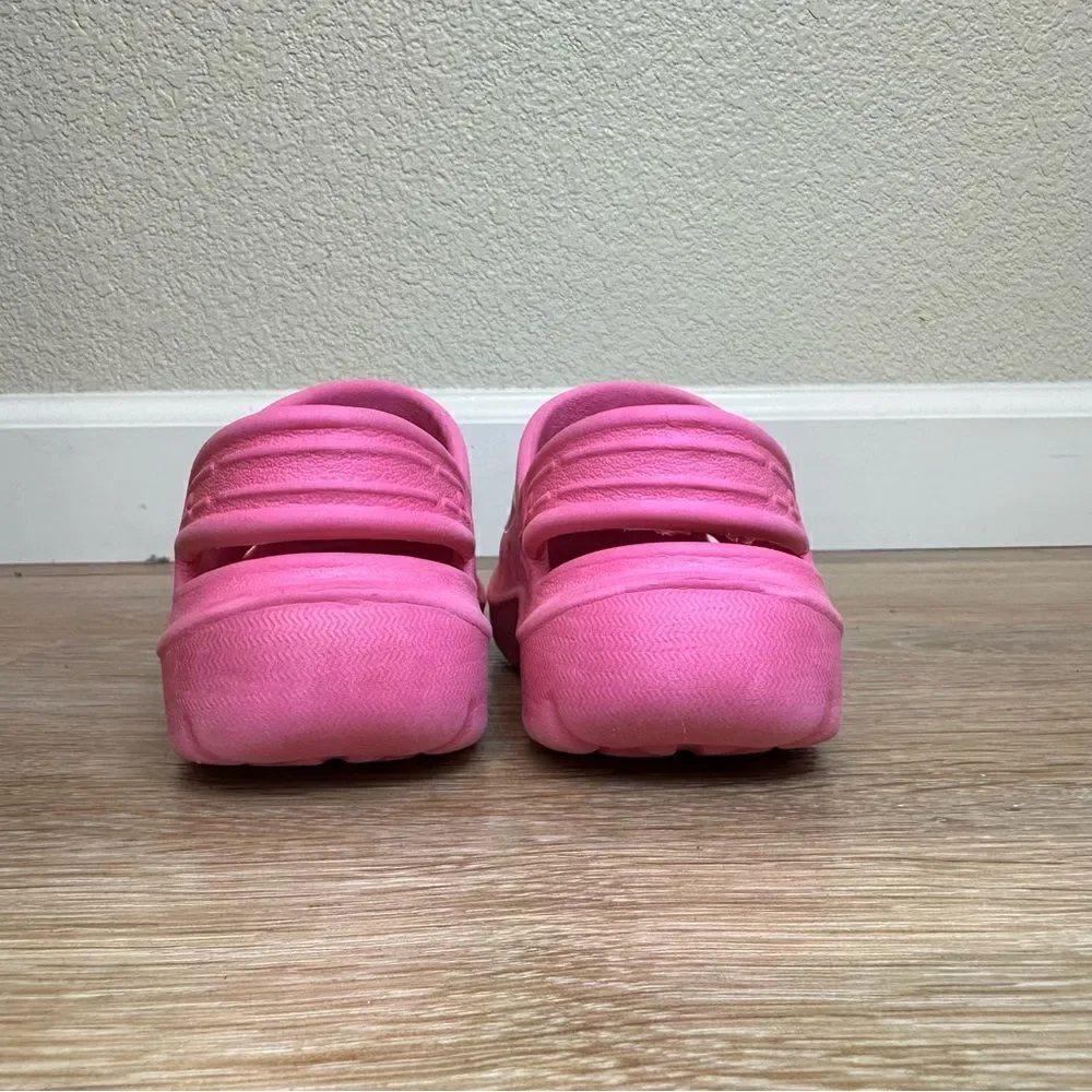 Swiggles Pink Unicorn Girls Size 5/6 Slip On Clogs